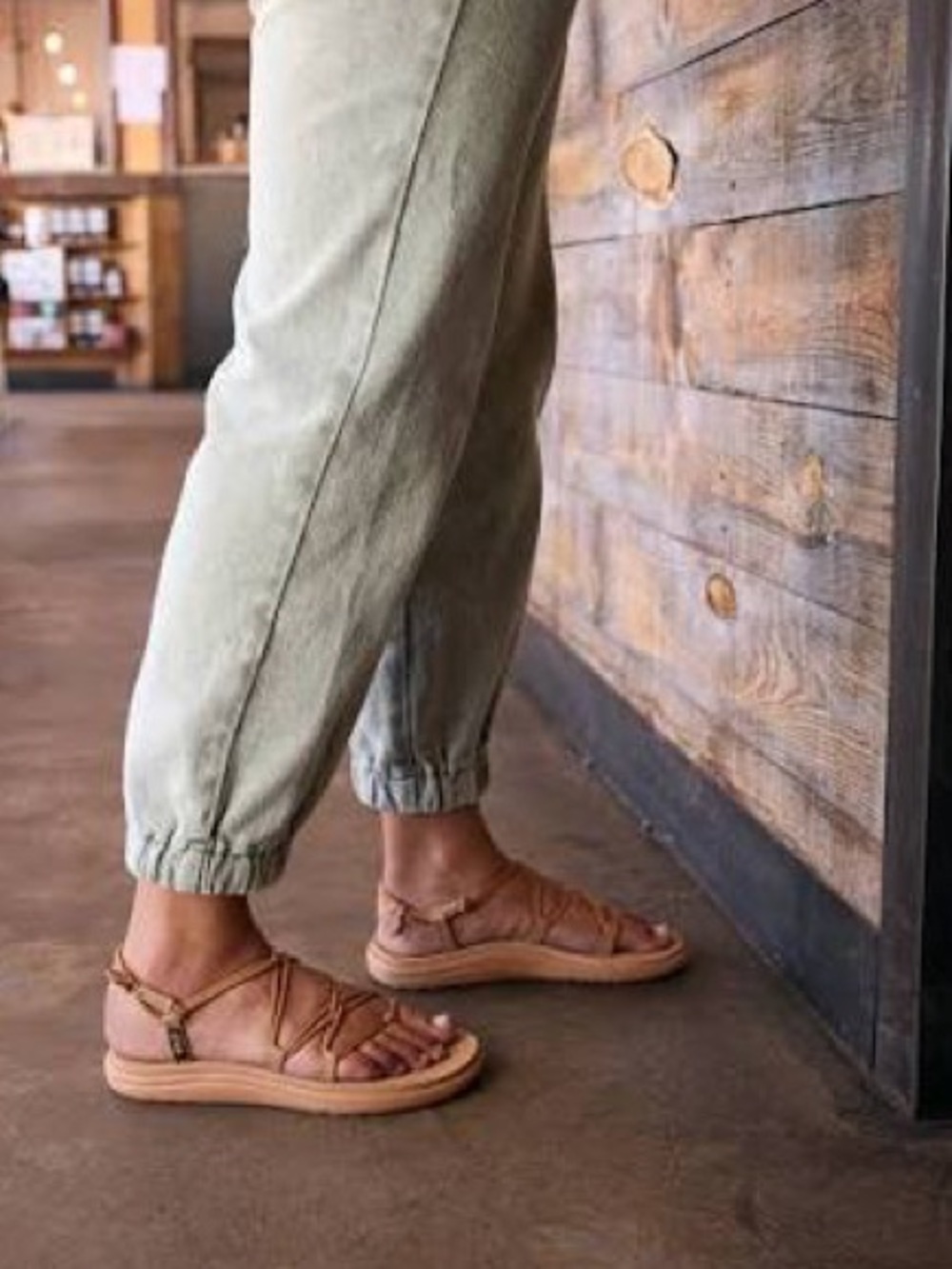 Teva Voya Infinity Sandals in Tan - Picture 4 of 9